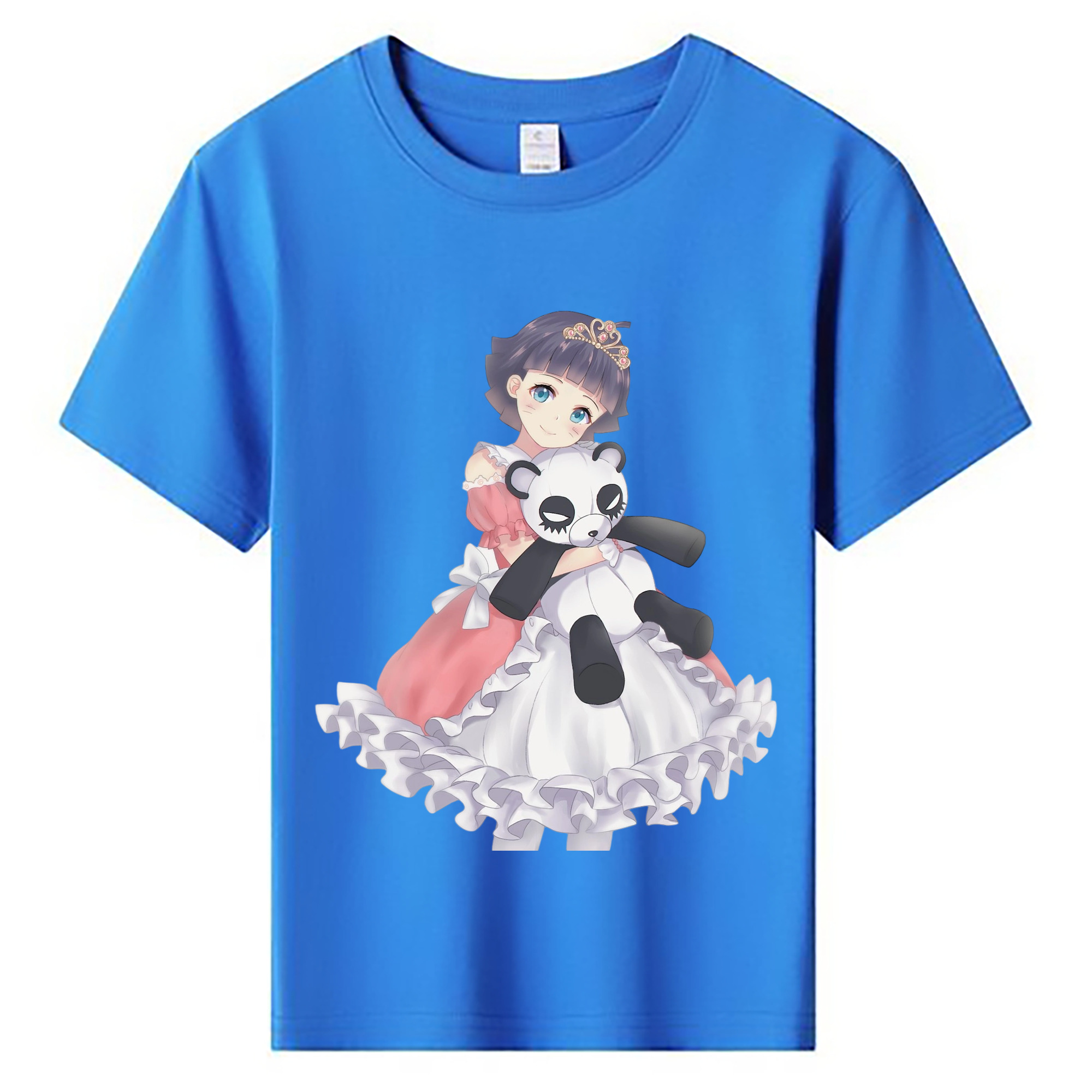 （画像用） NARUTO -ナルト- うずまき ヒマワリ Uzumaki Himawari 綿100％キッズTシャツ（フロントプリント）